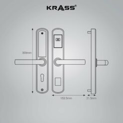 Kích thước khóa Krass K200