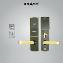 Khóa khách sạn Krass E500 đa dạng phương thức mở khóa
