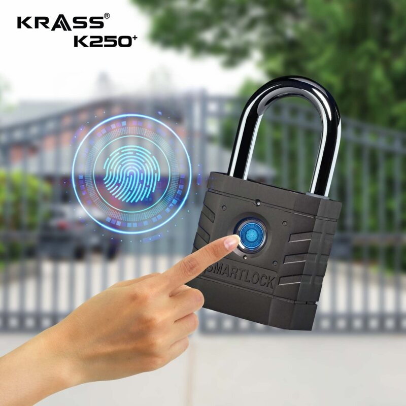 Hướng dẫn sử dụng ổ khóa vân tay Krass K250 Plus