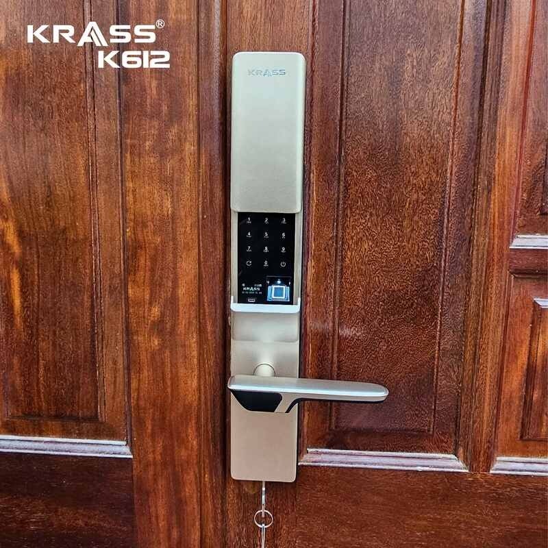 Khóa cửa vân tay Krass K612