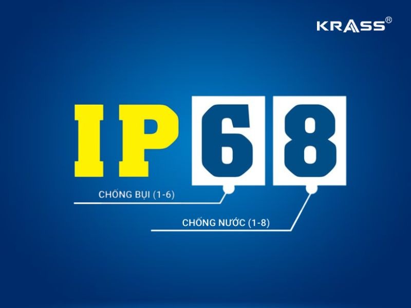 Tiêu chuẩn chống nước IP68 là gì?