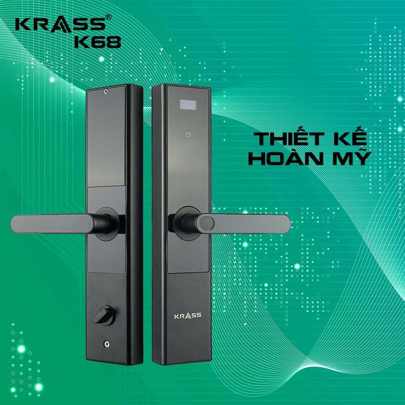 Tìm hiểu về khóa vân tay Krass K68