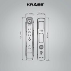Kích thước khóa Krass K3