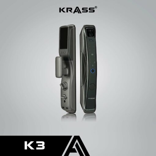 Khóa cửa nhận diện khuôn mặt 6 tính năng Krass K3
