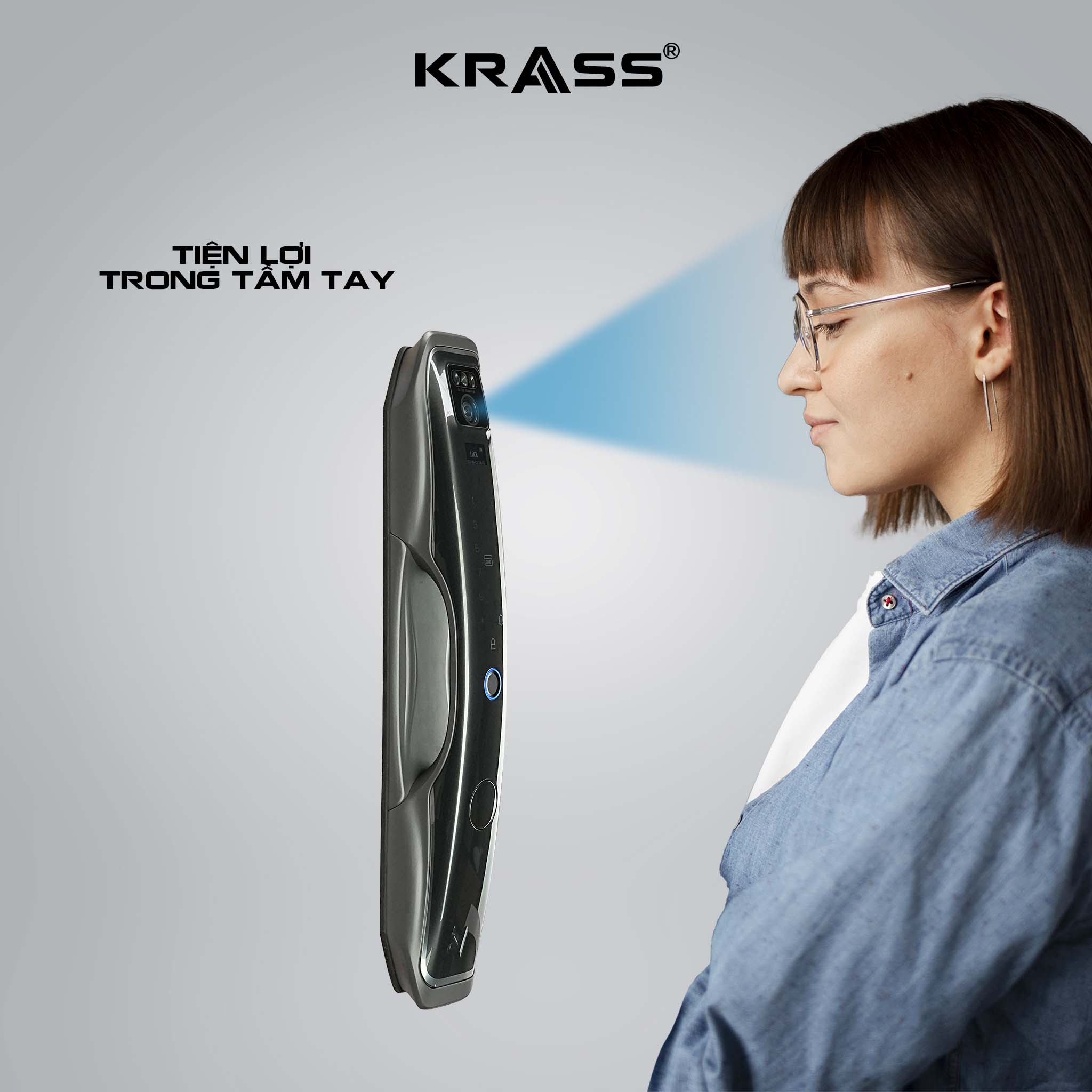 Tính năng nhận diện khuôn mặt ở Krass K3
