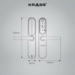 Kích thước khóa Krass K7