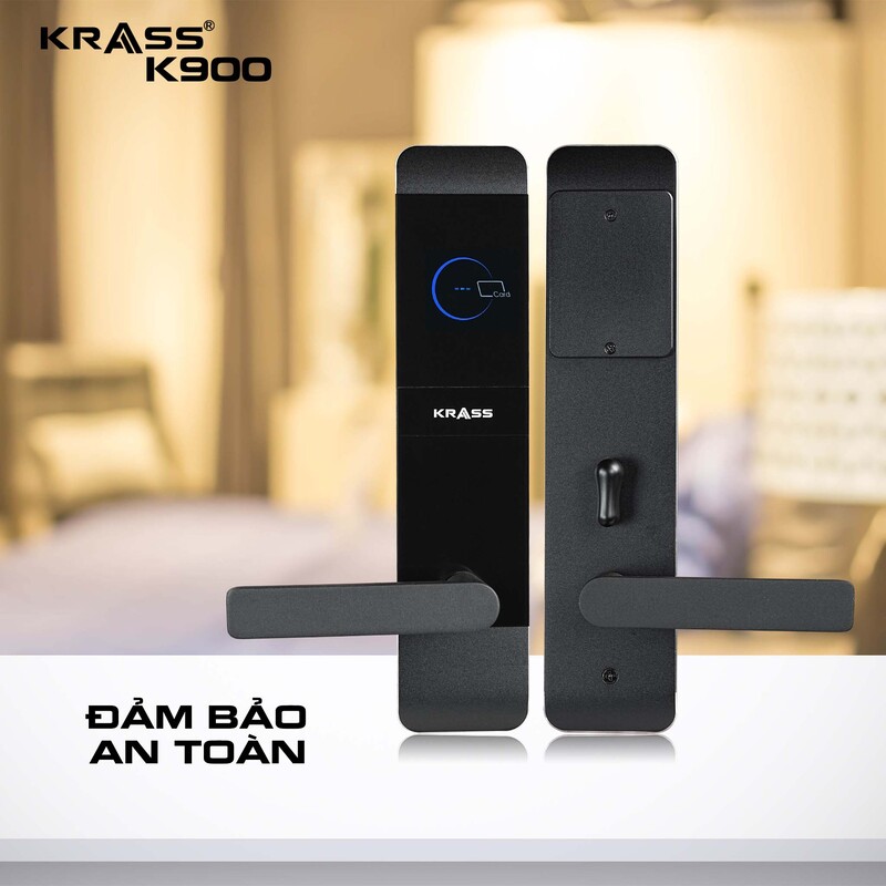 Lắp đặt khóa khách sạn Krass K900