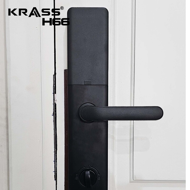 Lắp đặt khóa thông minh Krass H66 1