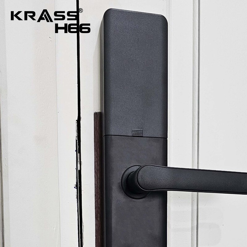 Lắp đặt khóa thông minh Krass H66 3