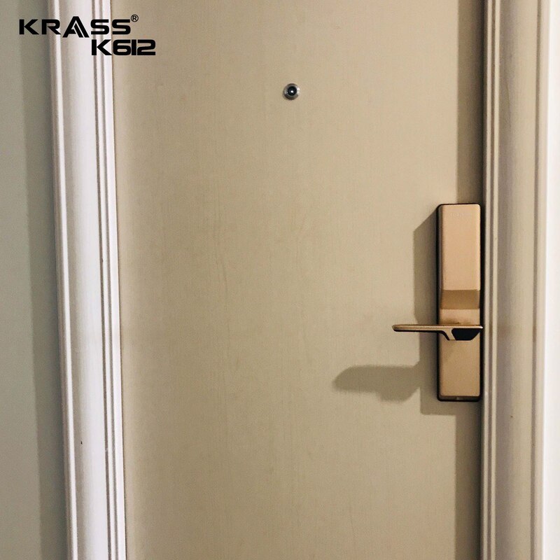 Lắp đặt khóa thông minh Krass K612 2